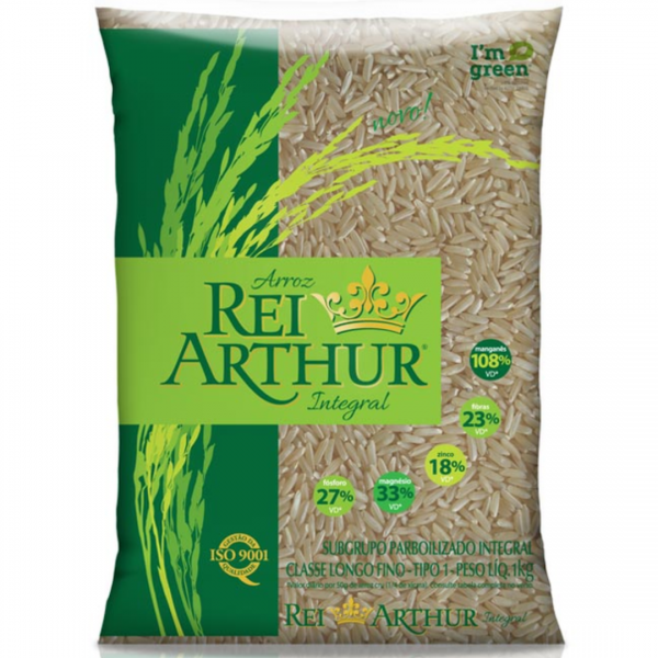 ARROZ INTEGRAL REI ARTHUR 1KG ( FARDO 30UN)