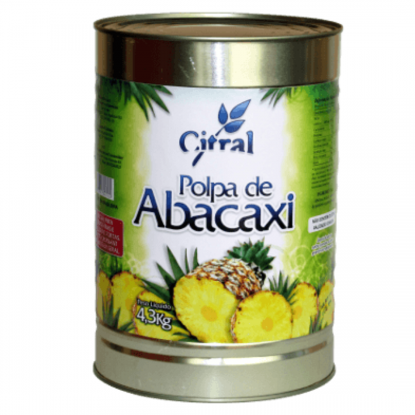 POLPA DE ABACAXI CITRAL 4,3KG