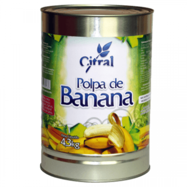 POLPA DE BANANA CITRAL 4,3KG