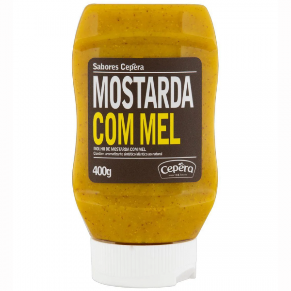 MOSTARDA CEPERA COM MEL400G 12CX