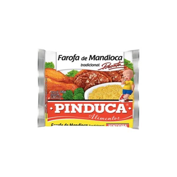 FAROFA PRONTA TRADICIONAL PINDUCA 500G (CX 12UN)
