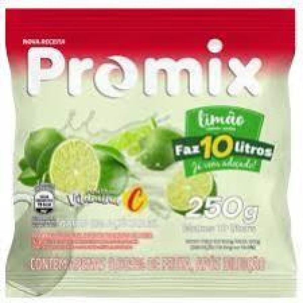 REFRESCO PO PROMIX HIBRIDO 250G 10L LIMAO