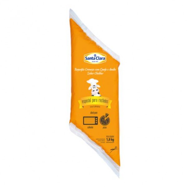 REQUEIJAO CHEDDAR SANTA CLARA C/AMIDO 1,8 KG