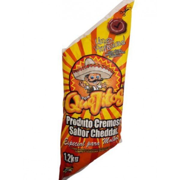 REQUEIJAO SABOR CHEDDAR DOM QUEJITOS 1,2KG (12UN)