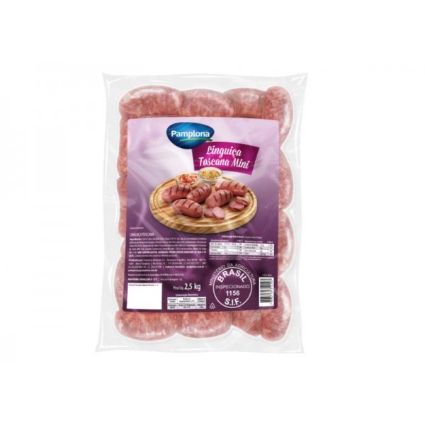 LINGUIÇA TOSCANA MINI PAMPLONA 2,5KG