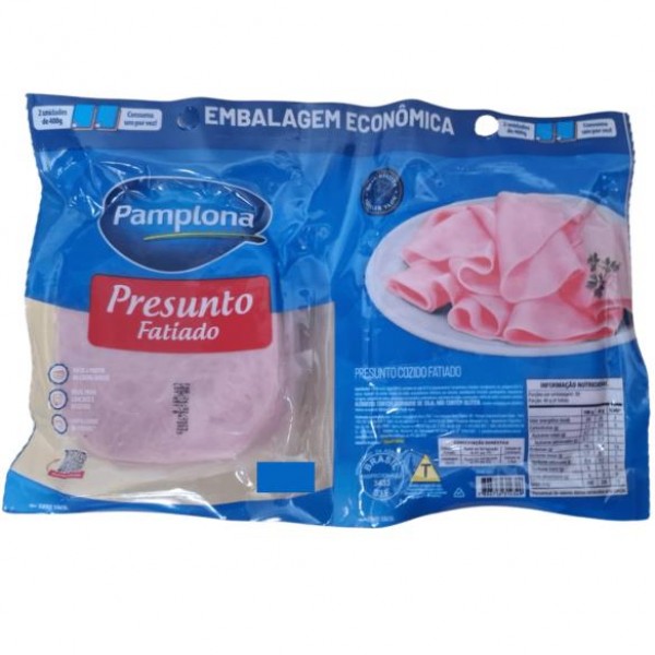 PRESUNTO COZIDO FATIADO PAMPLONA KG