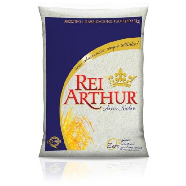 ARROZ REI ARTHUR 5KG ( FARDO 6UN)