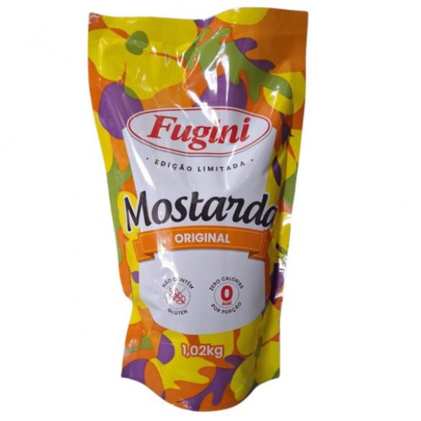 MOSTARDA  FUGINI 1,02KG (CX 12UN)