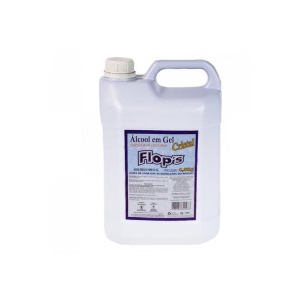 ALCOOL GEL 65% LIMPEZA FLOPS 5L (CX 2UN)