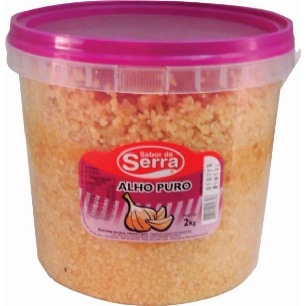 ALHO PURO SABOR DA SERRA 2KG (CX 4UN)
