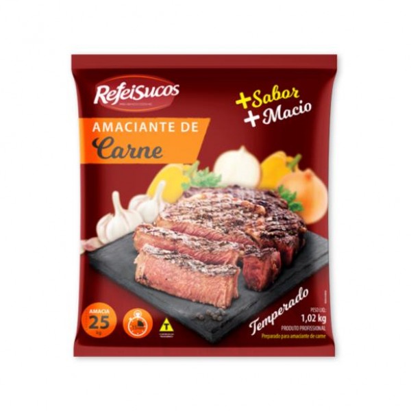 AMACIANTE DE CARNE PIATTO 1,02KG (FARDO 10UN )