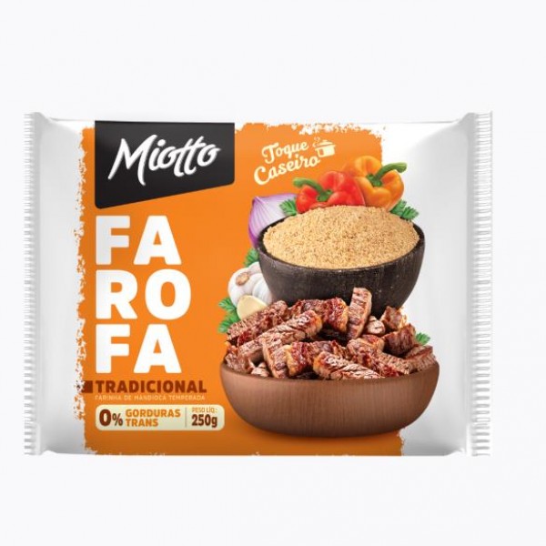 FAROFA TRADICIONAL MIOTTO 250G