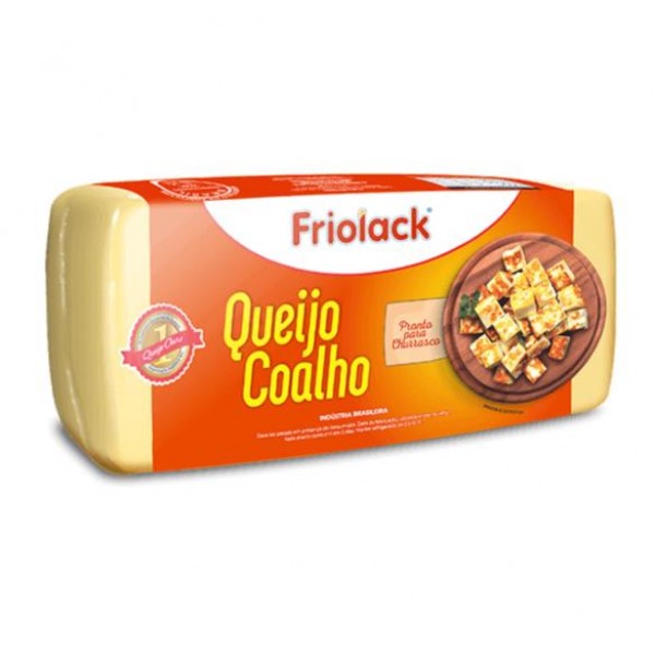 QUEIJO COALHO PEÇA FRIOLACK KG ( PEÇA + - 2,5KG)