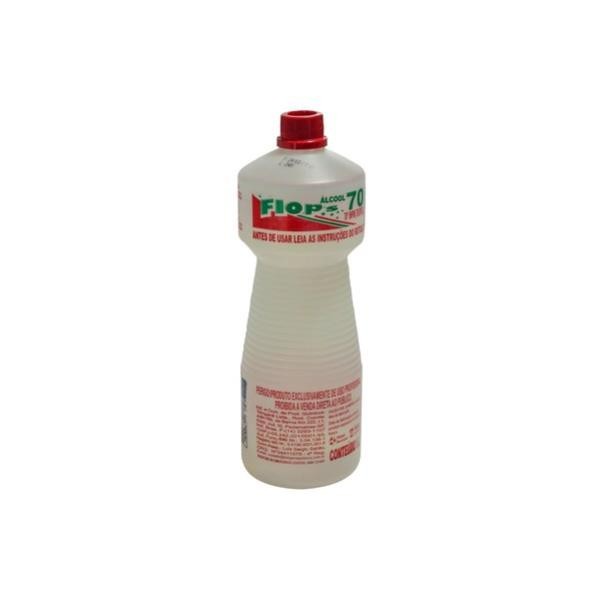 ALCOOL LIQUIDO 70% FLOPS 1L(12 UN CX)