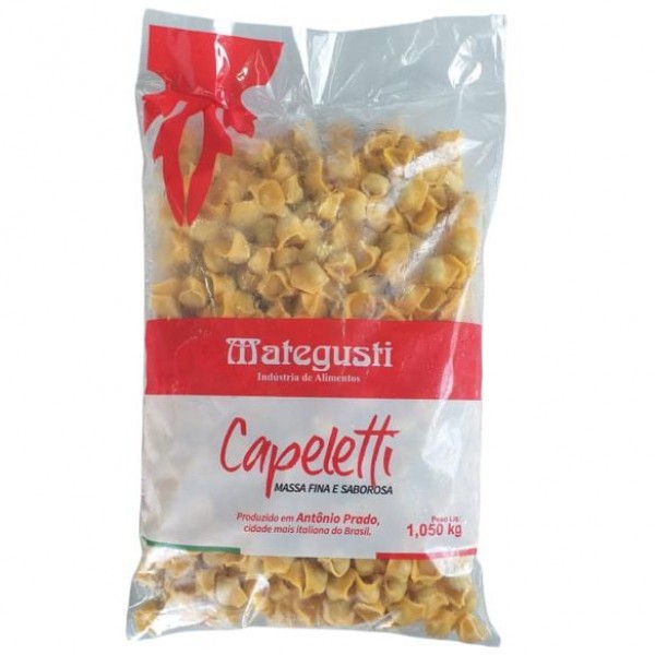 CAPELETTI DE FRANGO MATEGUSTI 1,050KG