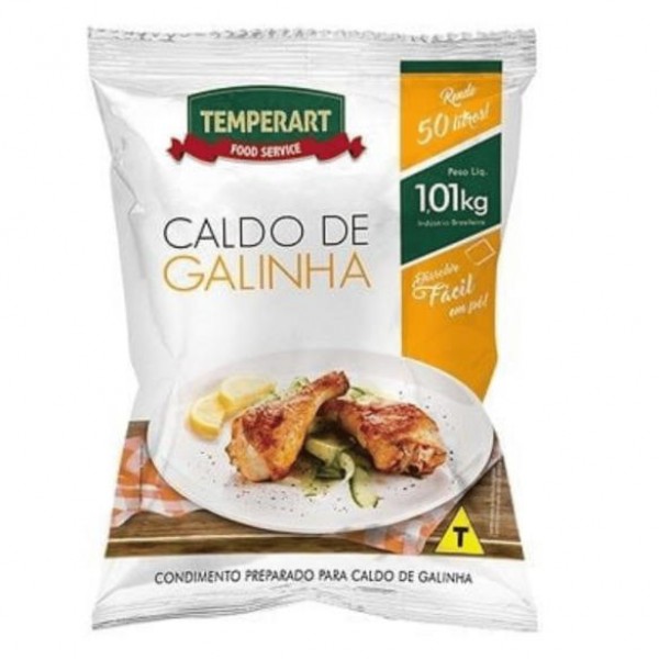 CALDO DE GALINHA TEMPERART 1,10KG (FARDO 10UN)