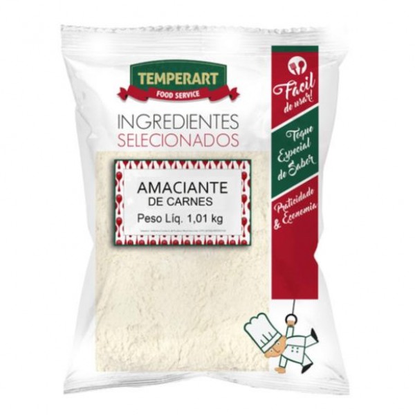 AMACIANTE DE CARNE TEMPERART 1,010KG ( FARDO 10UN)