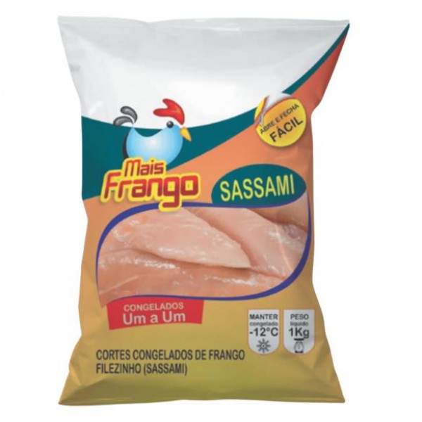 FILEZINHO SASSAMI MAIS FRANGO KG (CX 12KG)