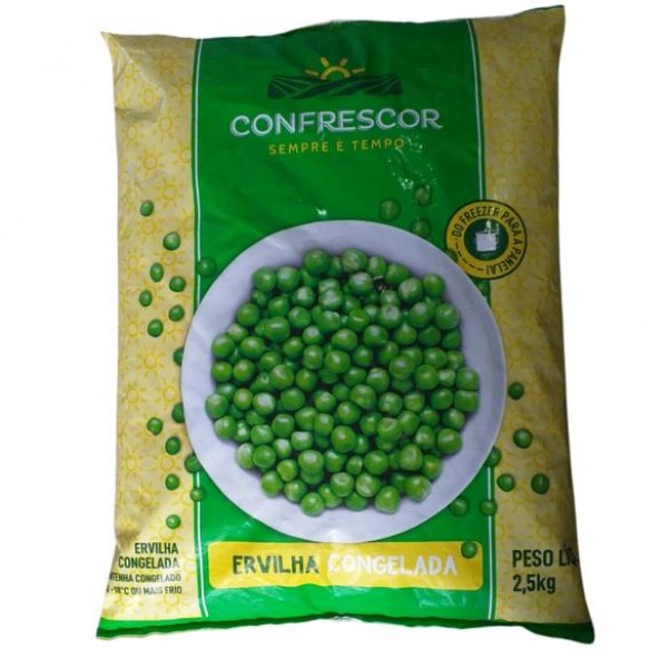 ERVILHA CONGELADA CONFRESCOR 2,5KG( CX 4UN)