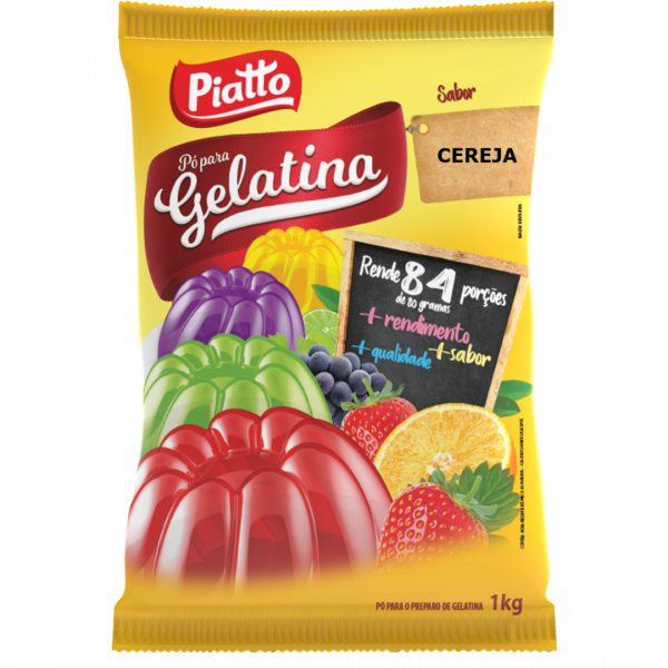 GELATINA DE CEREJA PIATTO 1KG