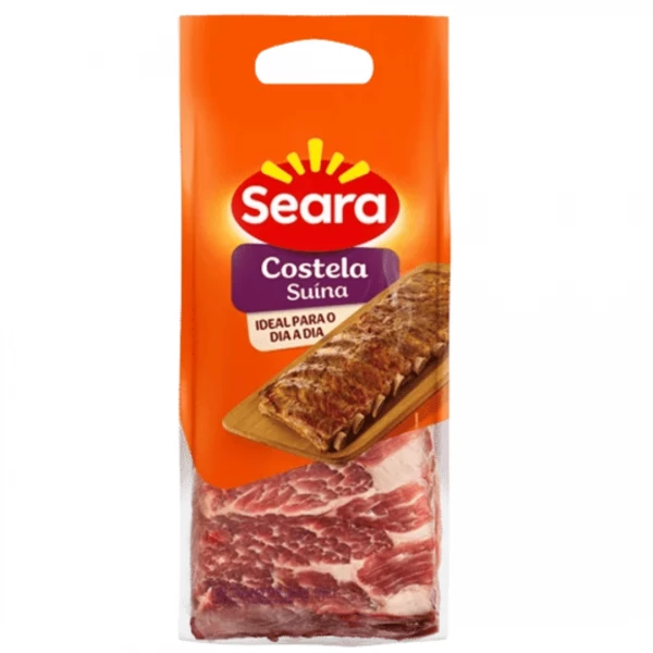 COSTELA SUINA COM OSSO SEARA KG (CX 15KG)