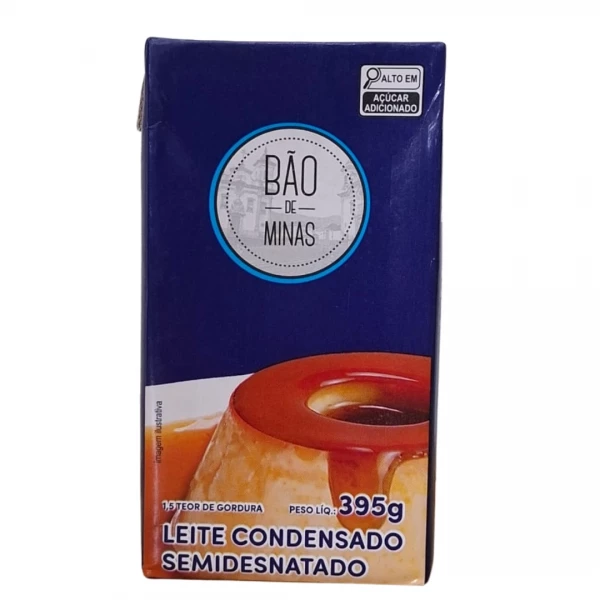 LEITE CONDENSADO BAO DE MINAS 395G
